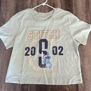 Light Green/Teal Stitch Shirt size L